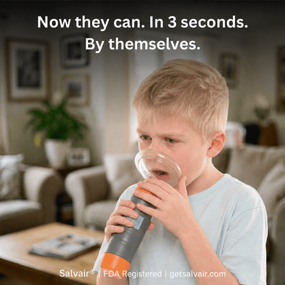 Salvair™ One-Button Anti-Choking Device