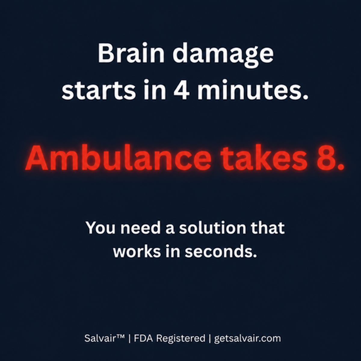 Salvair™ One-Button Anti-Choking Device